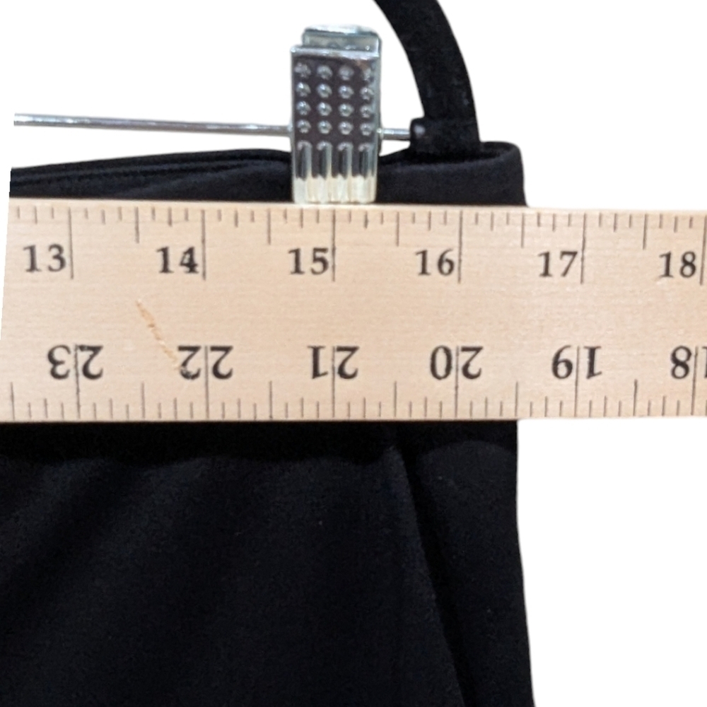 Athleta Black Ponte Wide Leg Pants (12P) - Picture 9 of 11